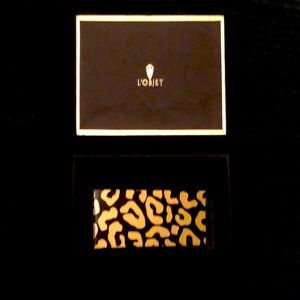 L’Objet Gold Leopard Clip Desk Accessory